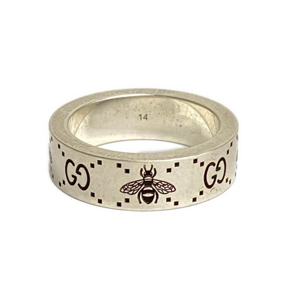 Gucci GG & Bee engraved ring Ring - Picture 2 of 4